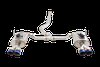 ESSWVB22VKBL Varex WR Valved Cat-Back Exhaust System Fits Select Subaru WRX VB Sedans [Burnt Blue Tips] - image 3