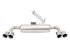 ESVGR8HVKSB Varex Valved Cat-Back Exhaust System with SmartBox Fits Select VW Golf R MK8 and MK8.5