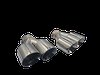 TY-AW4-57 Twin 4 in. Round Angle Cut Exhaust Tip [304 Stainless Steel] - image 2