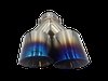 TY-AW4R-63(BLUE) Twin 4 in. Round Angle Cut Right Side Exhaust Tip Burnt Blue [304 Stainless Steel] - image 2