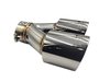 TY-AW4R-76 Twin 4 in. Round Angle Cut Right Side Exhaust Tip [304 Stainless Steel] - image 3
