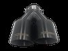 TY-AW4R-76(BLACK) Twin 4 in. Round Angle Cut Right Side Exhaust Tip Matte Black [304 Stainless Steel] - image 3