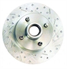 Front Right Big Bite Brake Rotor 1987-93 Ford Mustang - image 1