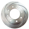 Rotor - Turbo Slotted - Stock Replacement - Left - image 1