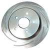Big Bite Cross Drilled Rotors Front Left - image 1