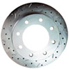 Rear Left Big Bite Brake Rotor - image 1