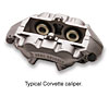 Stainless Steel Brakes 65-82 VETTE CALIPER L-FT - image 1