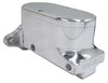 Short-Style Billet Aluminum Master Cylinder with Plain Cap 1" Bore - image 1
