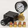 Adjustable Proportioning Valve Anodized Black - image 1