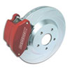 Sport R1 Plus Disc Brake Conversion Kit Polished Calipers Rear w/12.8 in. Rotors Incl Moser 5 Lug Axle - image 1