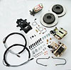 Single Piston Rear Disc Brake Conversion Kit 1993 Ford Mustang - image 1