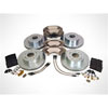 Extreme 4-Piston Disc Brake Kit Black Calipers Front/Rear w/12 in. Rotor - image 1
