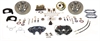 Front 4-Piston Drum to Disc Brake Conversion Kit 1964.5-1966 Ford Mustang - image 1
