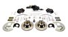 Front 4-Piston Drum to Disc Brake Conversion Kit 1964.5-1966 Ford Mustang - image 2