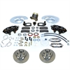 Front 4-Piston Drum to Disc Brake Conversion Kit See More Details for Applications - image 1