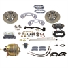 Front 4-Piston Drum to Disc Brake Conversion Kit 1967-1969 Ford Mustang/Mercury Cougar