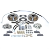 Single Piston Rear Disc Brake Conversion Kit For 1955-1970 Full Size GM Axles - image 1