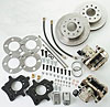 Single Piston Rear Disc Brake Conversion Kit For GM 10- & 12-Bolt Non-staggered Shocks - image 2
