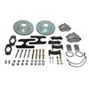 Sport R1 Plus Disc Brake Conversion Kit Polished Calipers Rear w/11.25 in. Rotors - image 1