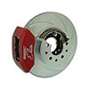 Disc Brake Conversion Kit Red Calipers - image 1