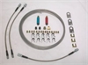 Brake Line Kit Disc Front Drum Rear - image 1