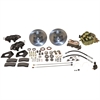 Front 4-Piston Drum to Disc Brake Conversion Kit See More Details for Applications - image 1