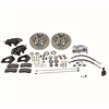 Front 4-Piston Drum to Disc Brake Conversion Kit See More Details for Applications - image 1