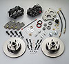 Front 4-Piston Drum to Disc Brake Conversion Kit See More Details For Applications - image 2