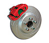 Single Piston Rear Disc Brake Conversion Kit 12" Rotor - image 1