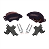Super Twin Quick Change Front Caliper Kit Late 1960"s and Up GM Full Size (Standard 1in Wide) - image 1
