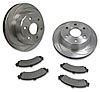 Short Stop Rear Pad and Rotor Kit 1999-2003 Chevy/GMC 1500 Truck and SUV - image 1