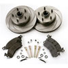 Rotor Kit - Short Stop - Turbo Slotted Rotor & Pad Kit - image 1