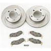 Rotor Kit - Short Stop - Turbo Slotted Rotor & Pad Kit - image 1