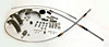 Stainless Steel Brakes 67 - 82 Complete Parking - image 1