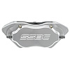 CPA-22171-2A 4-Piston Competition S Front Caliper Assembly, Billet Aluminum, 1-3/4" Piston, For 1" Rotor, Clear Anodized