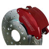At The Wheels Only SuperTwin 2-Piston Drum To Disc Brake Conversion Kit Alum Calipers Front w/13 in. Rotors - image 1