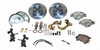 At-the-Wheels Front Drum-to-Disc Brake Conversion Kit Early GM - image 1