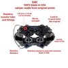 Front 4-Piston Drum to Disc Brake Conversion Kit At The Wheels Only - image 3