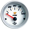 Electrical Oil Pressure Gauge 0 - 100 psi, 90° sweep - image 1