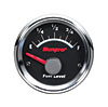 2IN. Super III Black Dial Chrome Face Fuel Level Ga - image 1