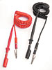 Twin 5FT. Coil Cord DMM Lead Set - image 1