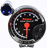 5" Super Tach III Black Dial Face - image 2
