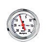 Mechanical Vacuum/Boost Gauge 2" White Dial Face - image 1