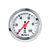 Mechanical Oil Pressure Gauge 2" White Dial Face 270° dial sweep - image 1