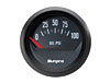 2IN. Black-Dial Chrome Elec. Oil PSI Gauge - image 1