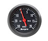 2IN. Black-Dial Chrome Boost/Vacuum Ga. - image 1