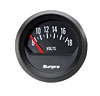 Voltmeter 2" black face dial - image 1