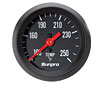 Mechanical Water/Oil Temperature Gauge 2" Black-Dial Face - image 1
