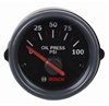 Sport ST Oil Pressure Gauge [Electrical] 2 in. Black Dial Face - image 1