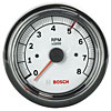 Super Tach II 3-3/8" White Dial Face - image 1